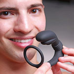 Cobra Silicone Prostate Massager and Cock Ring